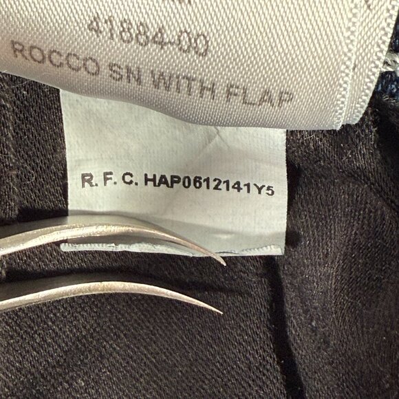 True Religion Rocco Jeans Men Size 44 Relaxed Skinny Denim Flap Pocket W42 L28.5 - Picture 13 of 15